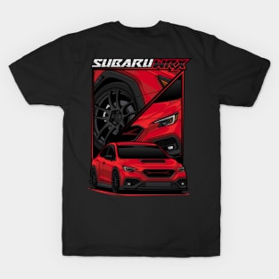 VB WRX in Ignition Red (stock fenders) T-Shirt